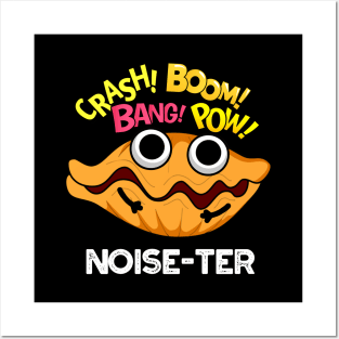 Noise-ter Funny Noisy Oyster Pun Posters and Art